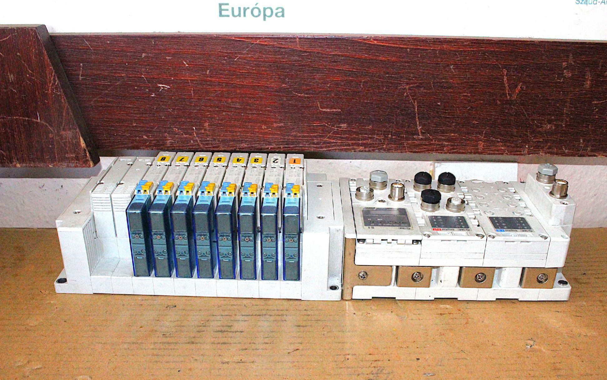 Pneumatikus mágnesszeleptömb Fieldbus rendszerrel Smc - 4. kép