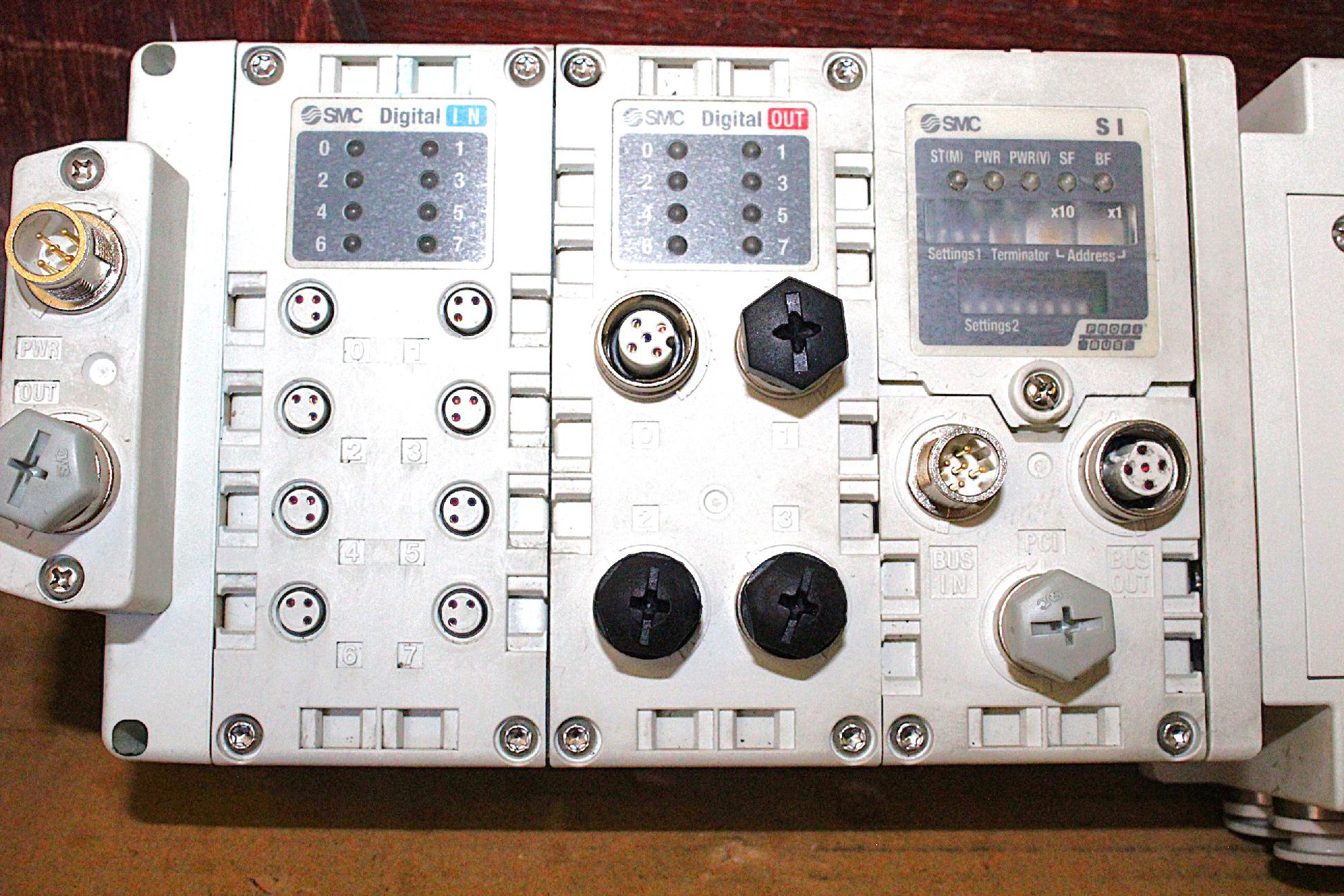 Pneumatikus mágnesszeleptömb Fieldbus rendszerrel Smc - 7. kép