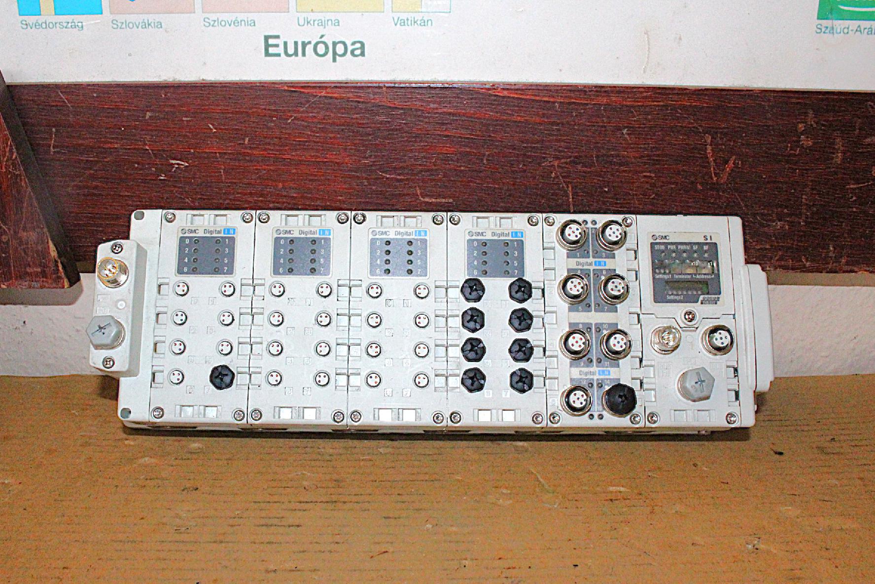Fieldbus rendszer I/O modulokkal Smc