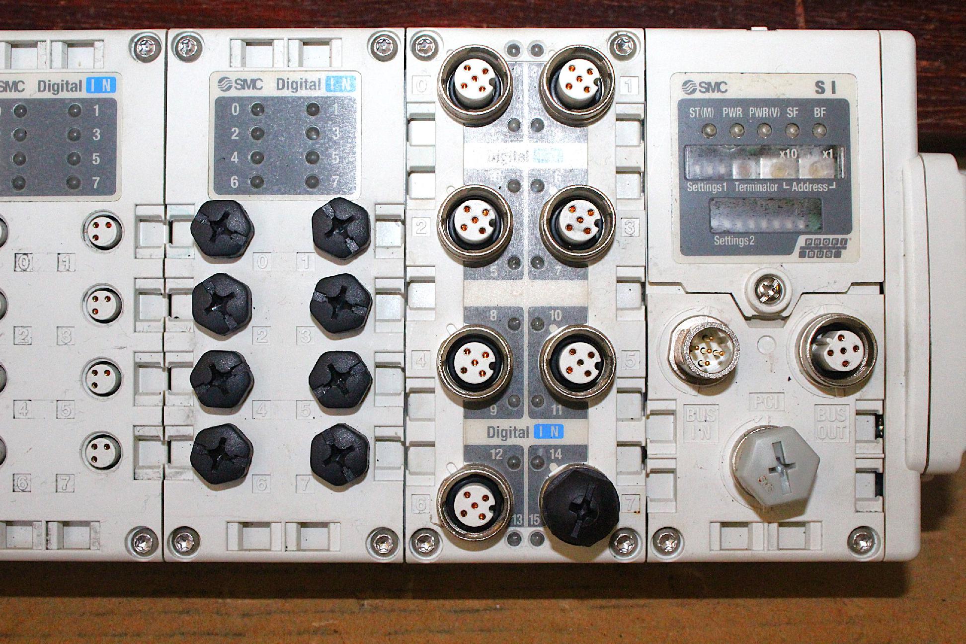 Fieldbus rendszer I/O modulokkal Smc - 6. kép