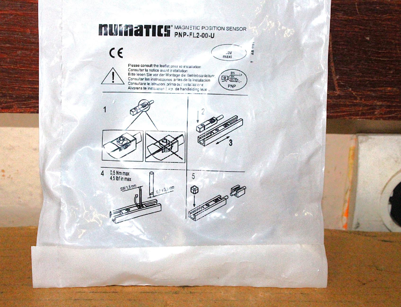 Közelítéskapcsoló érzékelő szenzor munkahengerhez új Numatics - 2. kép