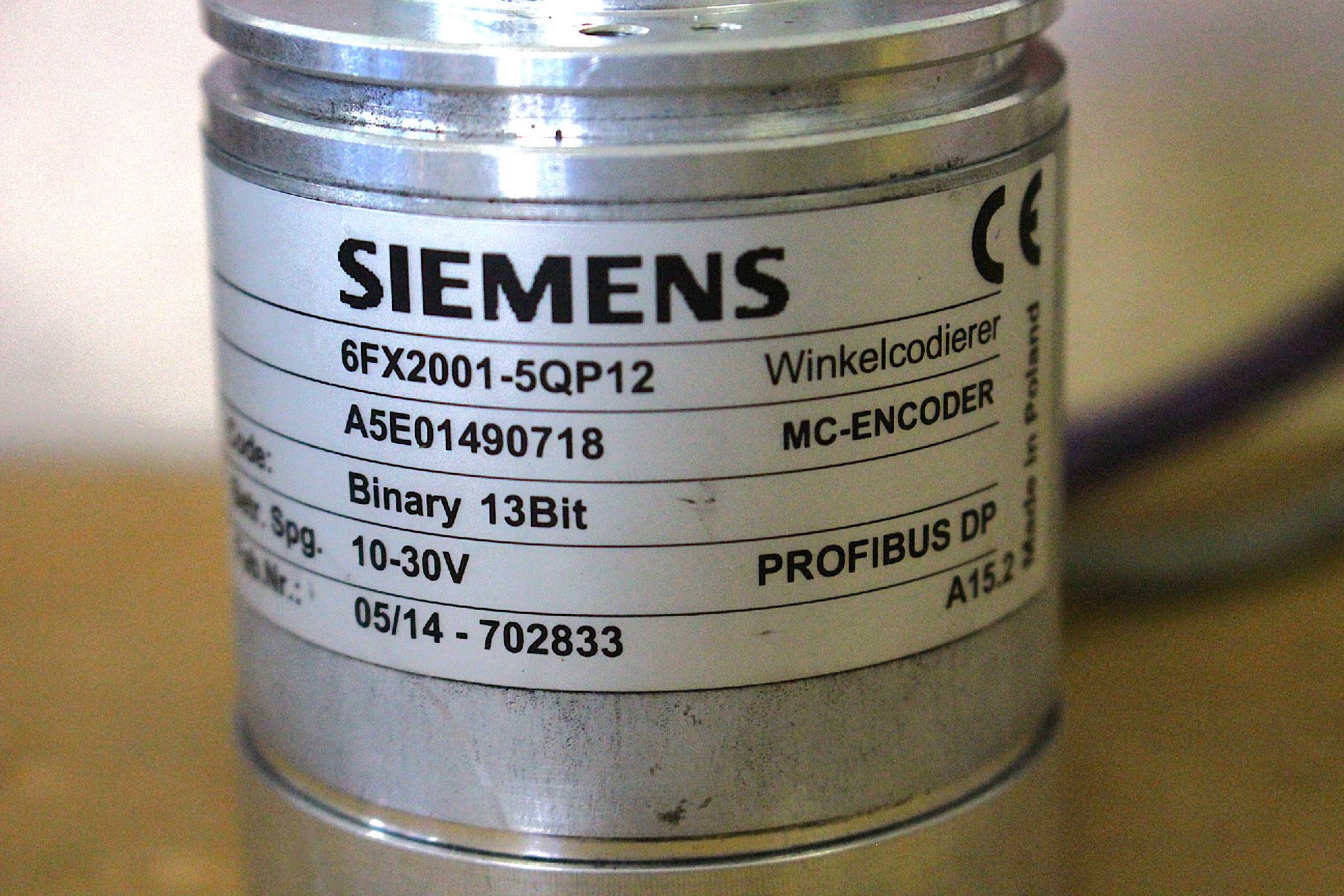 Tengelyjeladó forgójeladó encoder enkóder szögelfordulás mérő Siemens - 4. kép