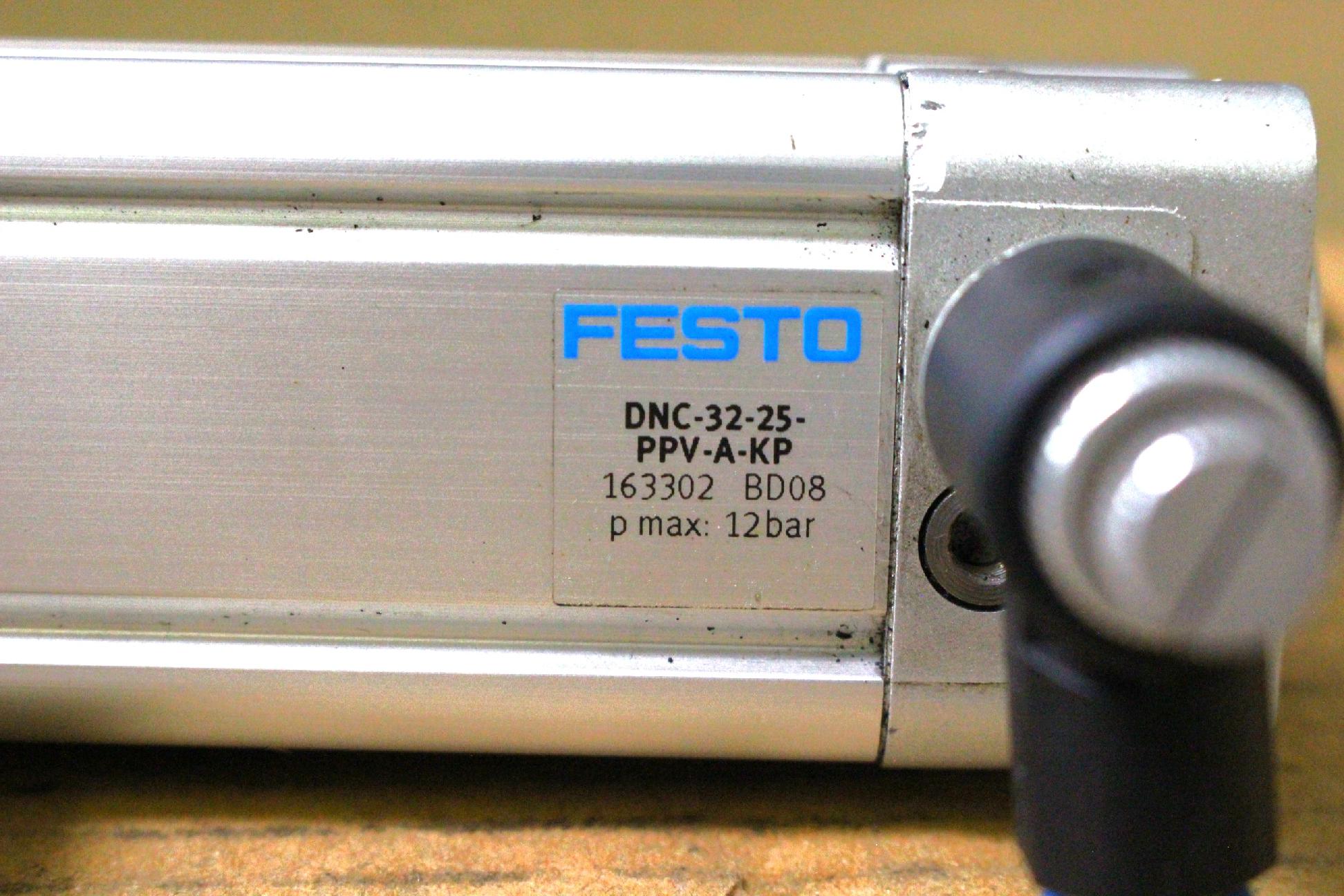 Léghenger pneumatikus munkahenger rögzítő patronnal Festo - 4. kép