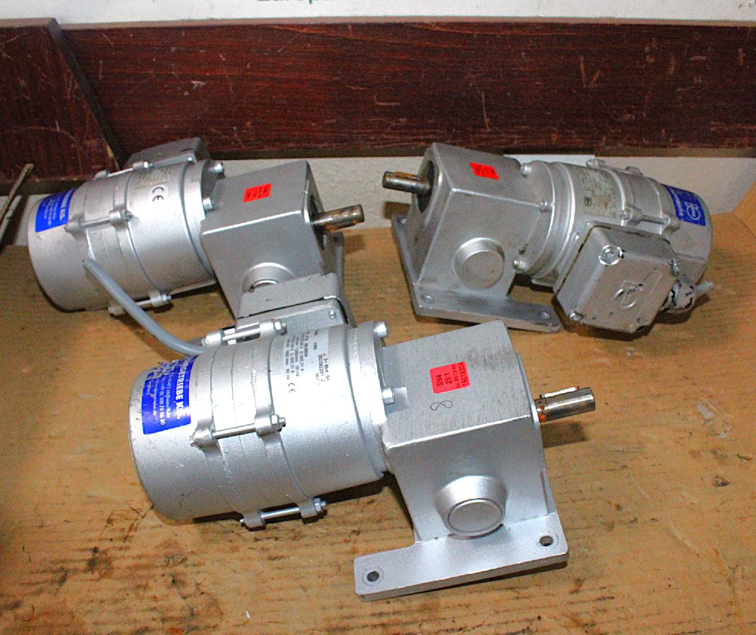 Hajtóműves villanymotor 0,045kw Ruhrgetriebe - 6. kép