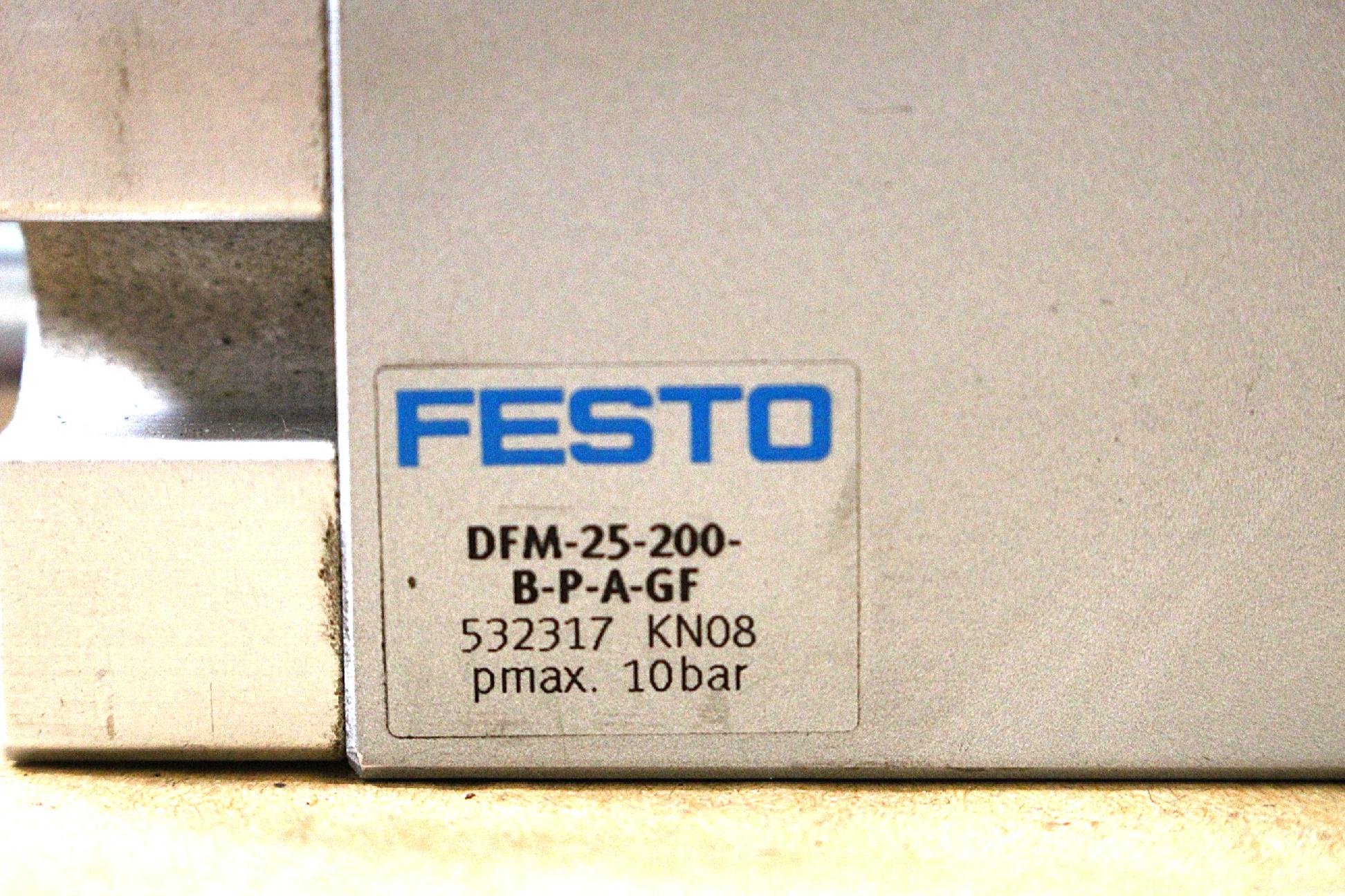 Léghenger pneumatikus munkahenger vezetett Festo - 5. kép