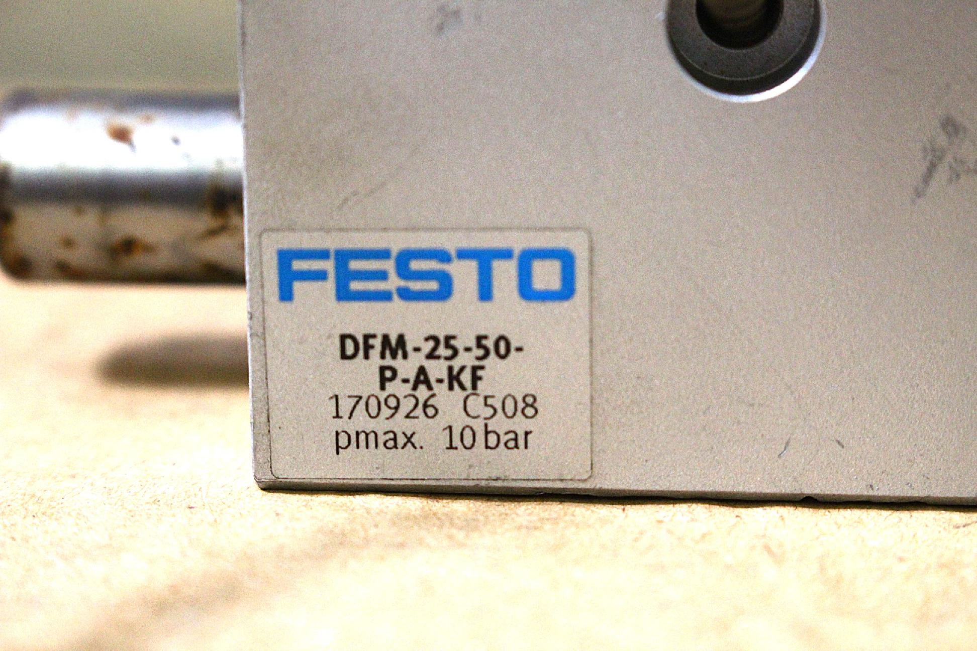 Léghenger pneumatikus munkahenger vezetett Festo - 5. kép