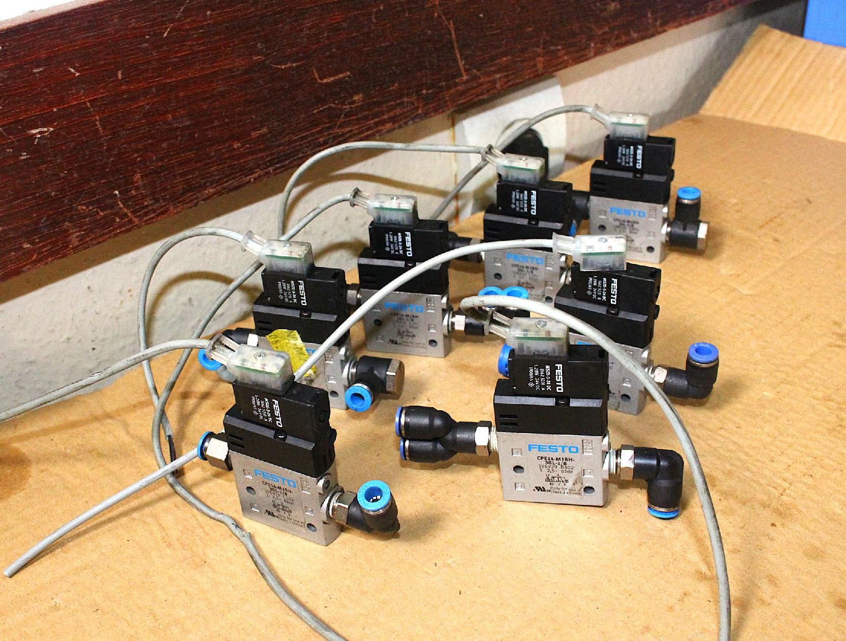 Mágnesszeleptömb pneumatikus 3/2 Festo - 5. kép
