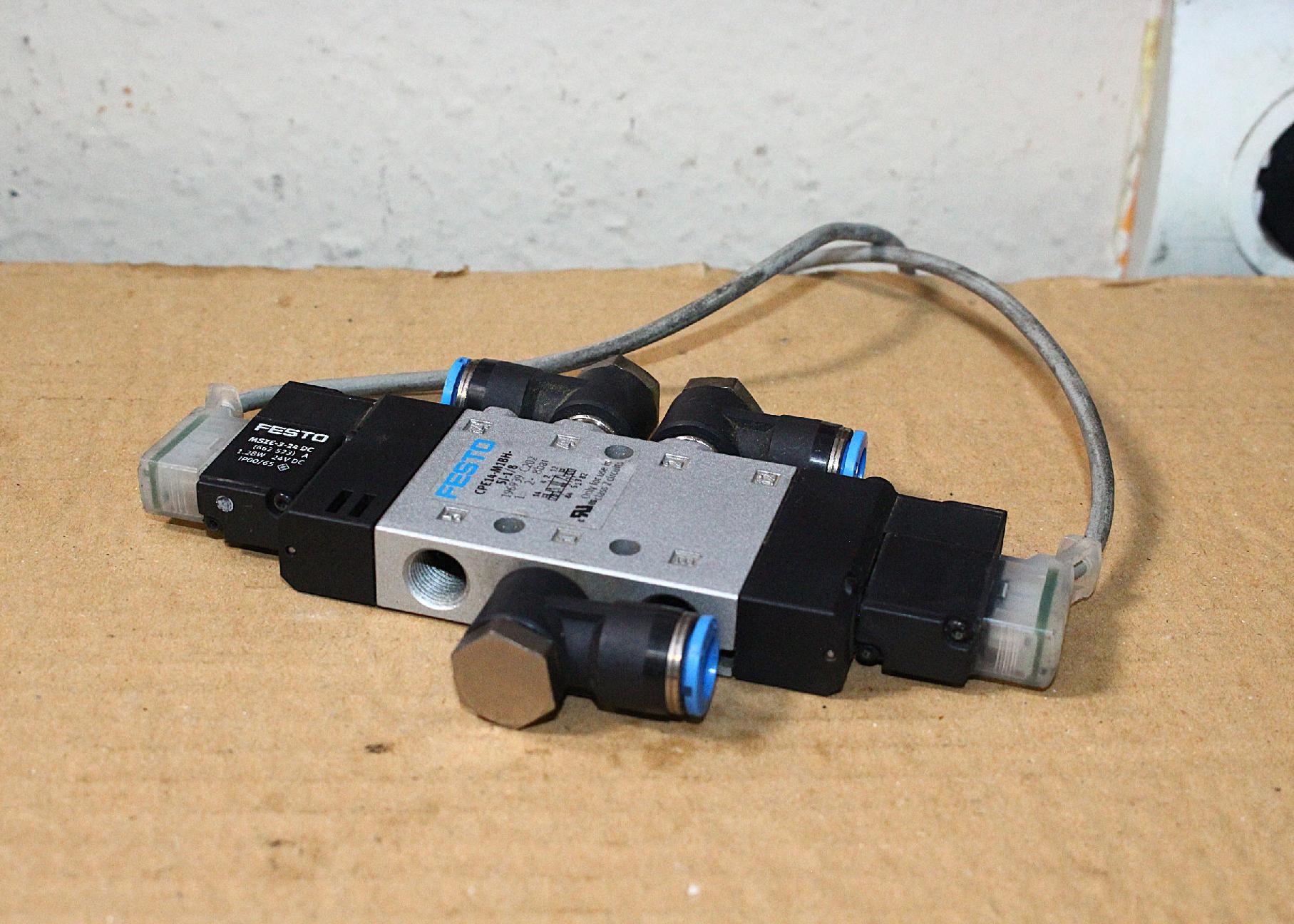 Mágnesszeleptömb pneumatikus 5/2 Festo - 3. kép