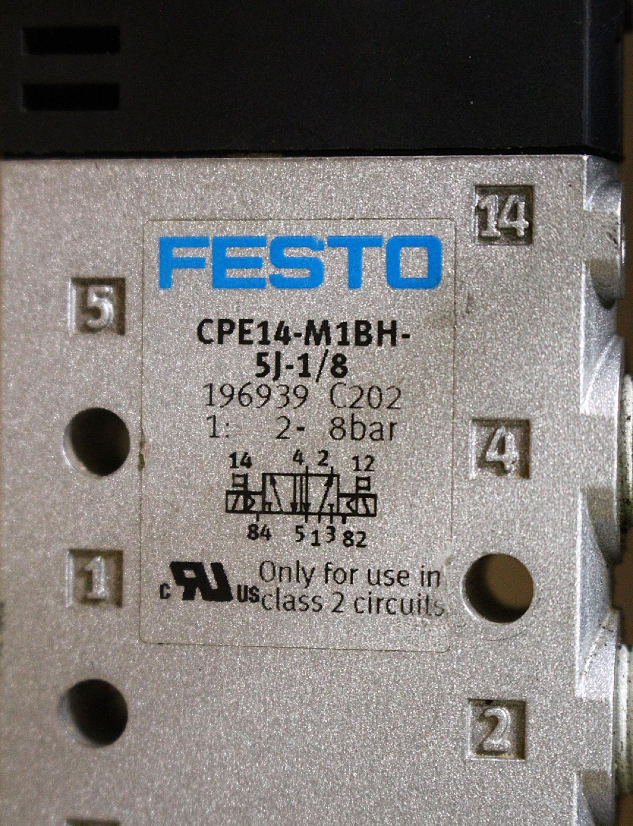 Mágnesszeleptömb pneumatikus 5/2 Festo - 4. kép