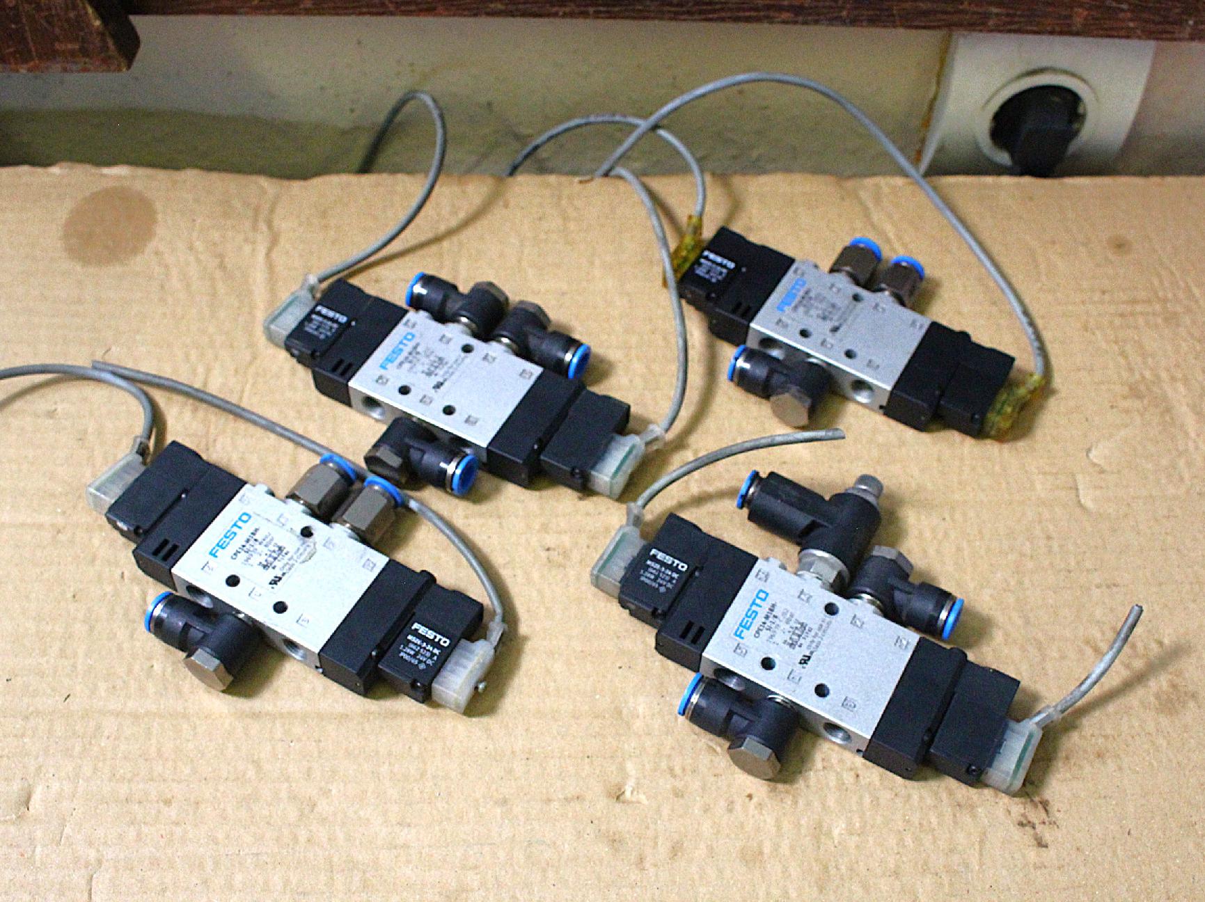 Mágnesszeleptömb pneumatikus 5/2 Festo - 5. kép
