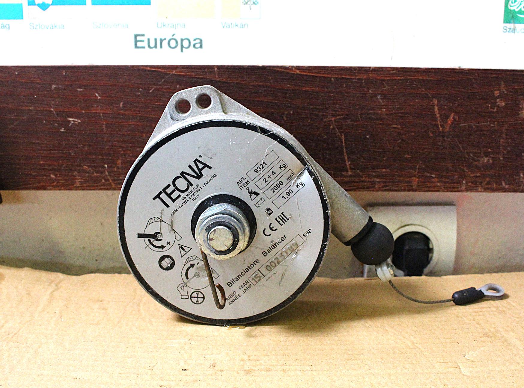 Rugós súlykiegyenlítő balanszer 2-4kg Tecnar