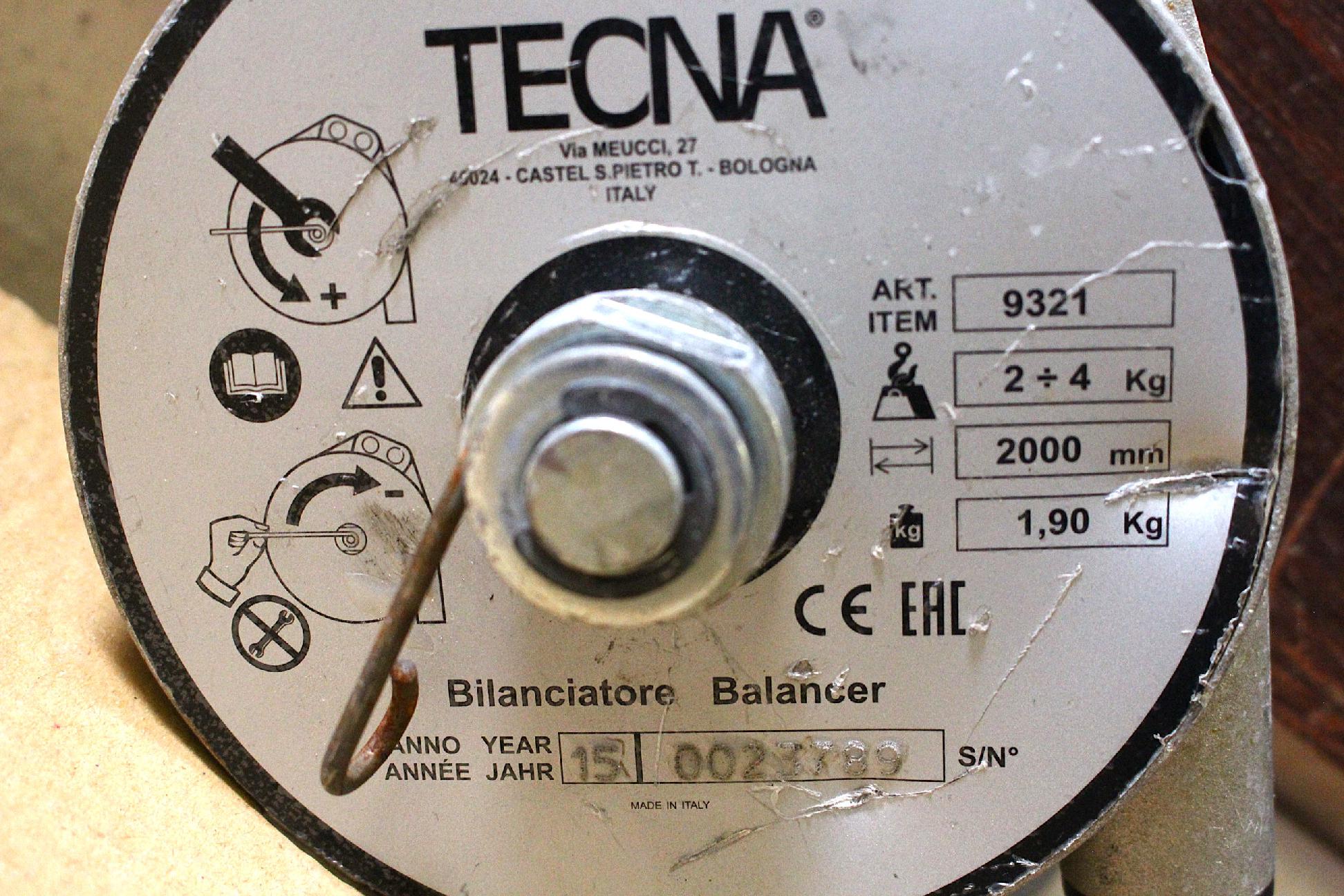 Rugós súlykiegyenlítő balanszer 2-4kg Tecnar - 2. kép