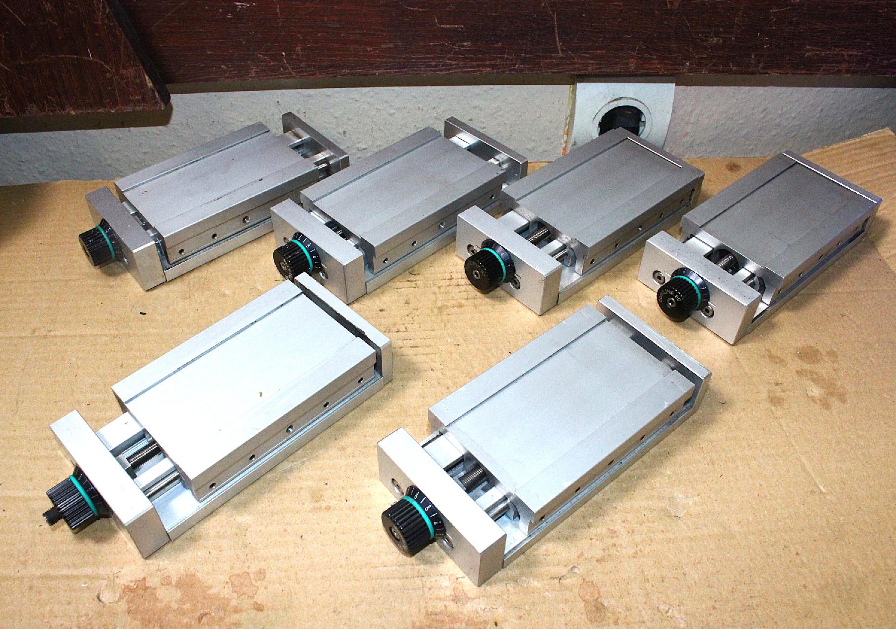 Mechanikus pozícionáló asztal 1 tengelyes precíziós DomiLine - 7. kép