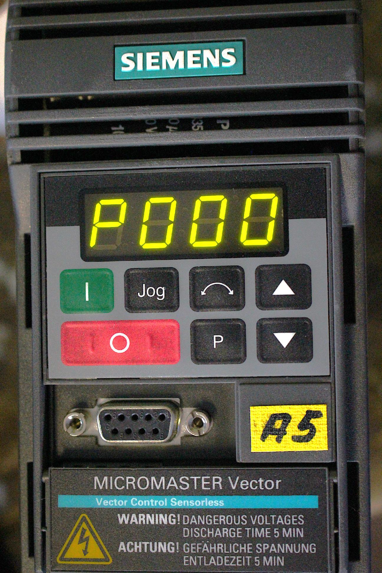 Motorvezérlő inverter frekvenciaváltó 250W Siemens - 2. kép