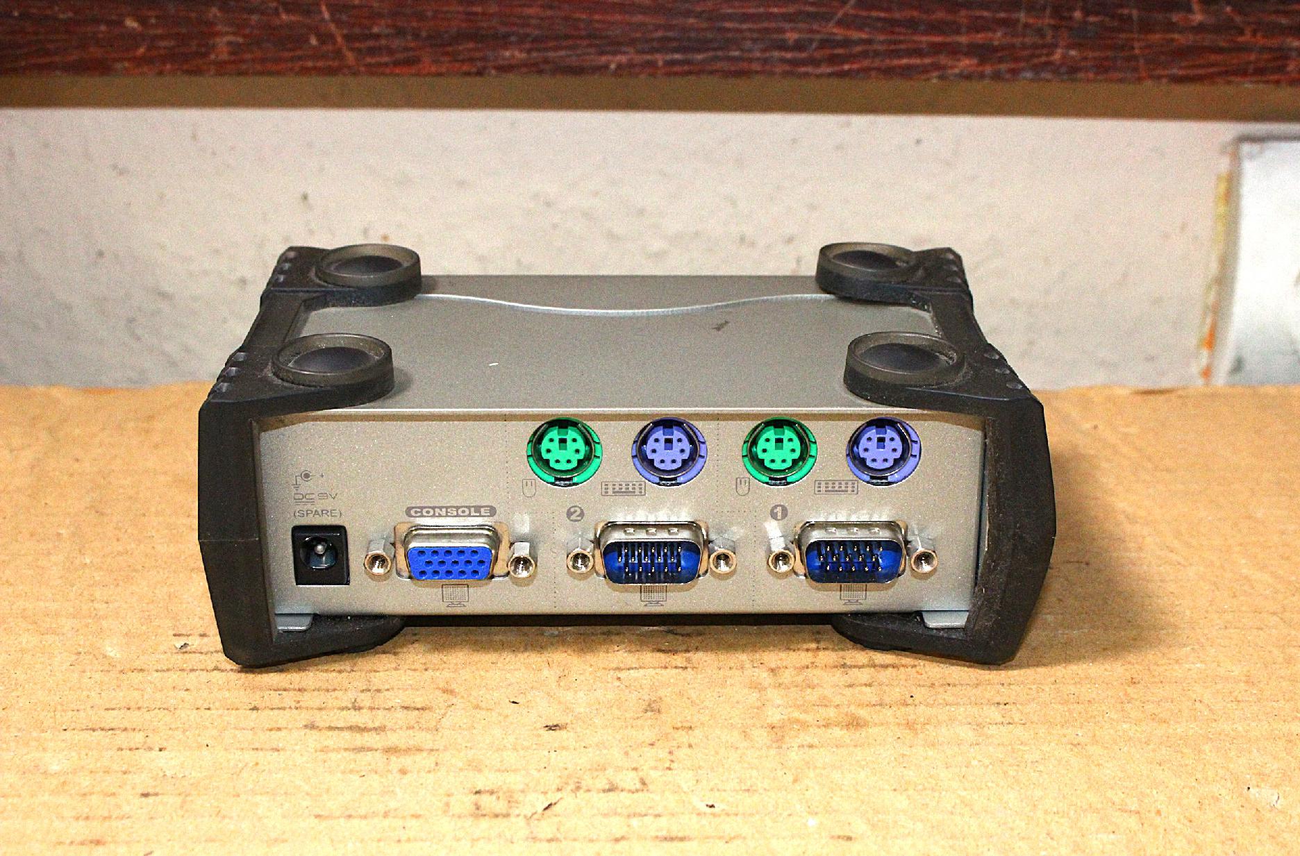 2 portos PS/2 VGA KVM kapcsoló switch ATEN - 3. kép