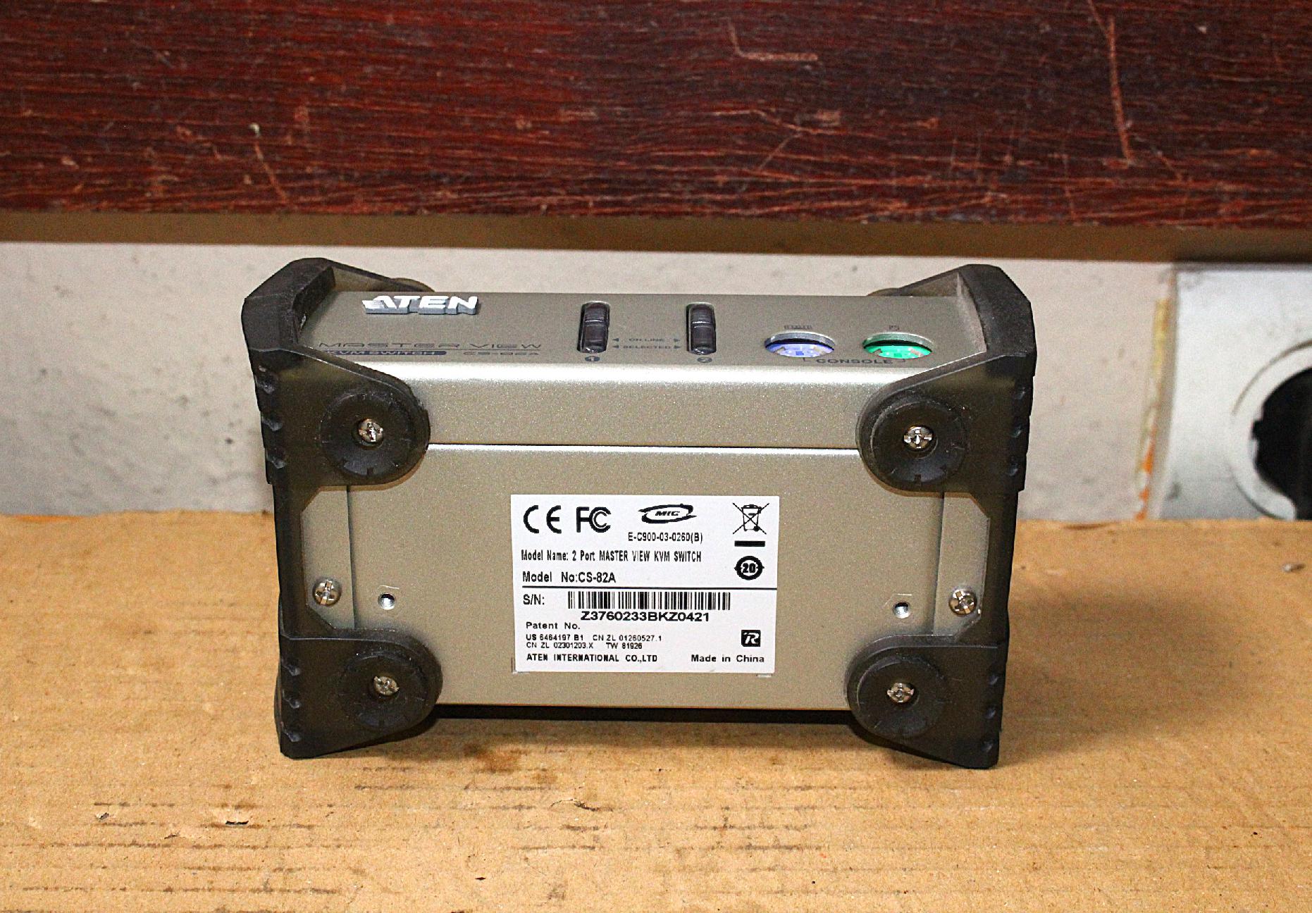 2 portos PS/2 VGA KVM kapcsoló switch ATEN - 4. kép