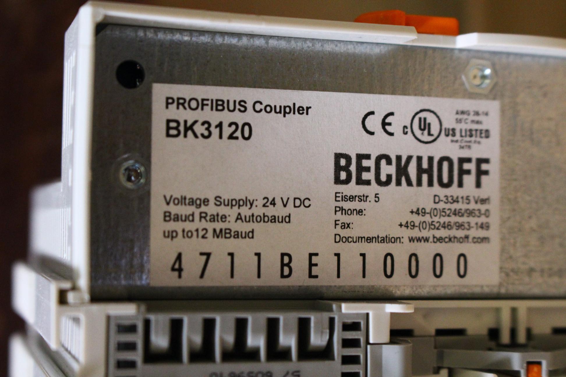 I/O és terepi buszrendszer busz terminál Beckhoff - 3. kép