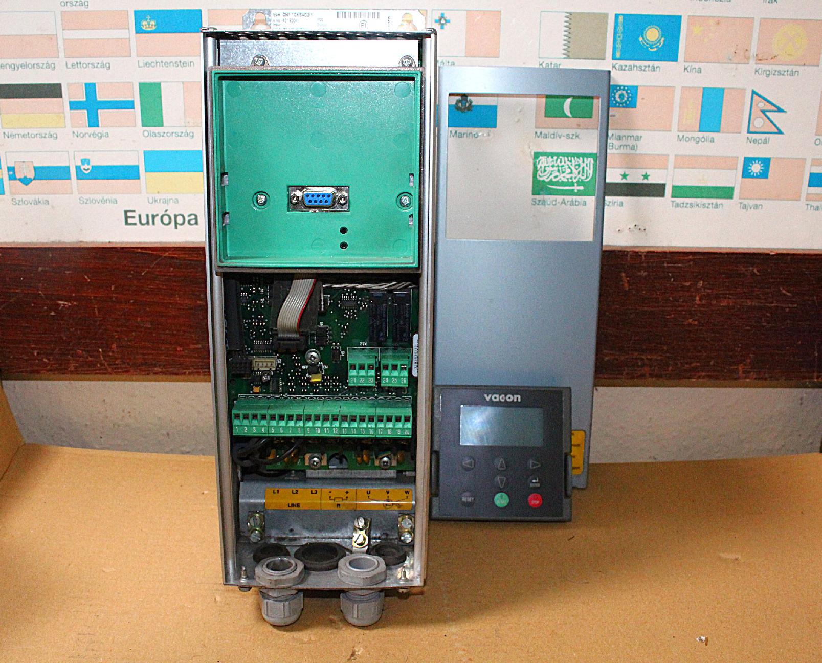 Frekvenciaváltó inverter 1,1kw Vacon - 2. kép