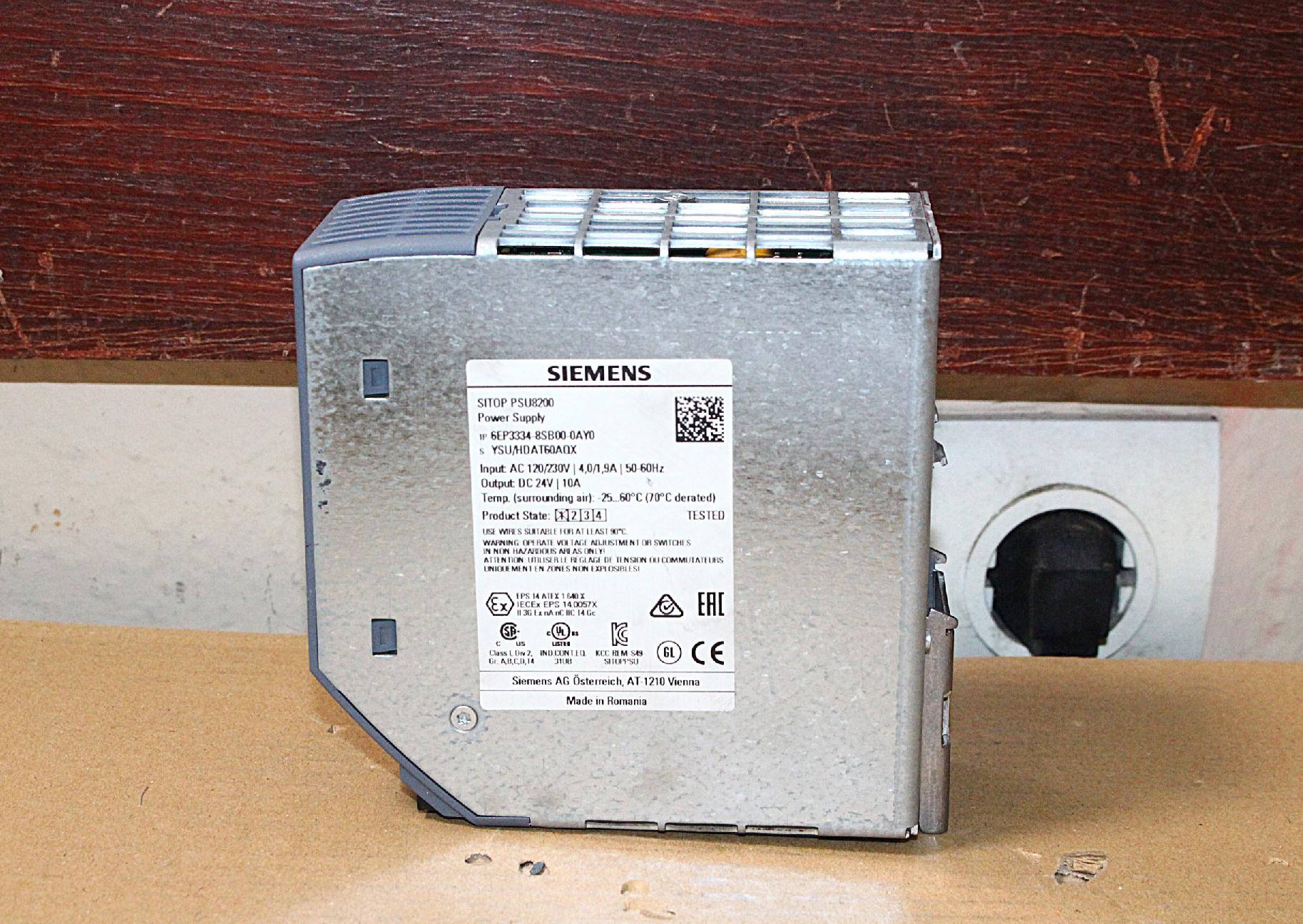 Tápegység 24Vdc 10A 240W Siemens Sitop - 2. kép