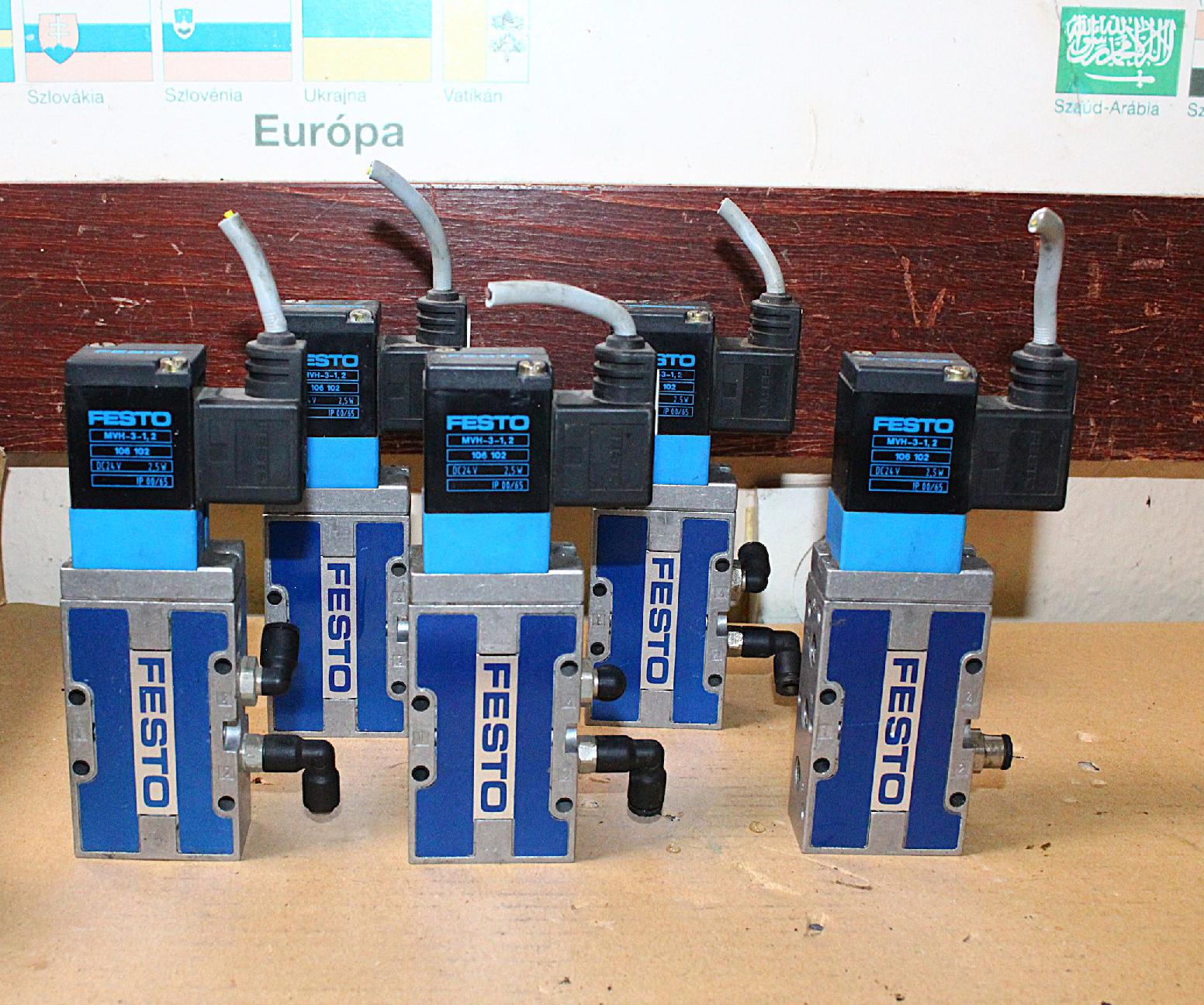 Mágnesszeleptömb pneumatikus 5/2 Festo - 5. kép