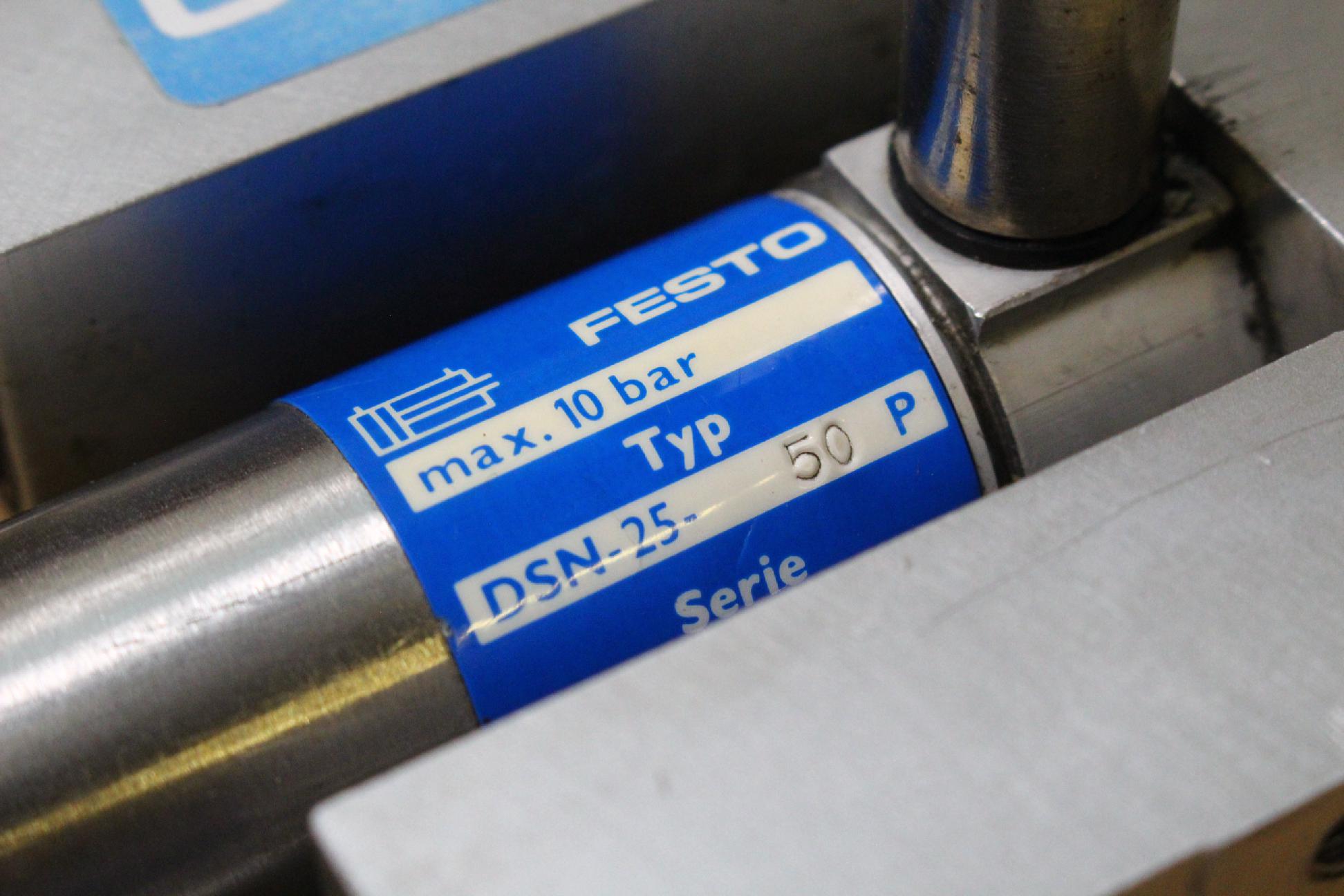 Léghenger pneumatikus munkahenger vezetett Festo - 5. kép