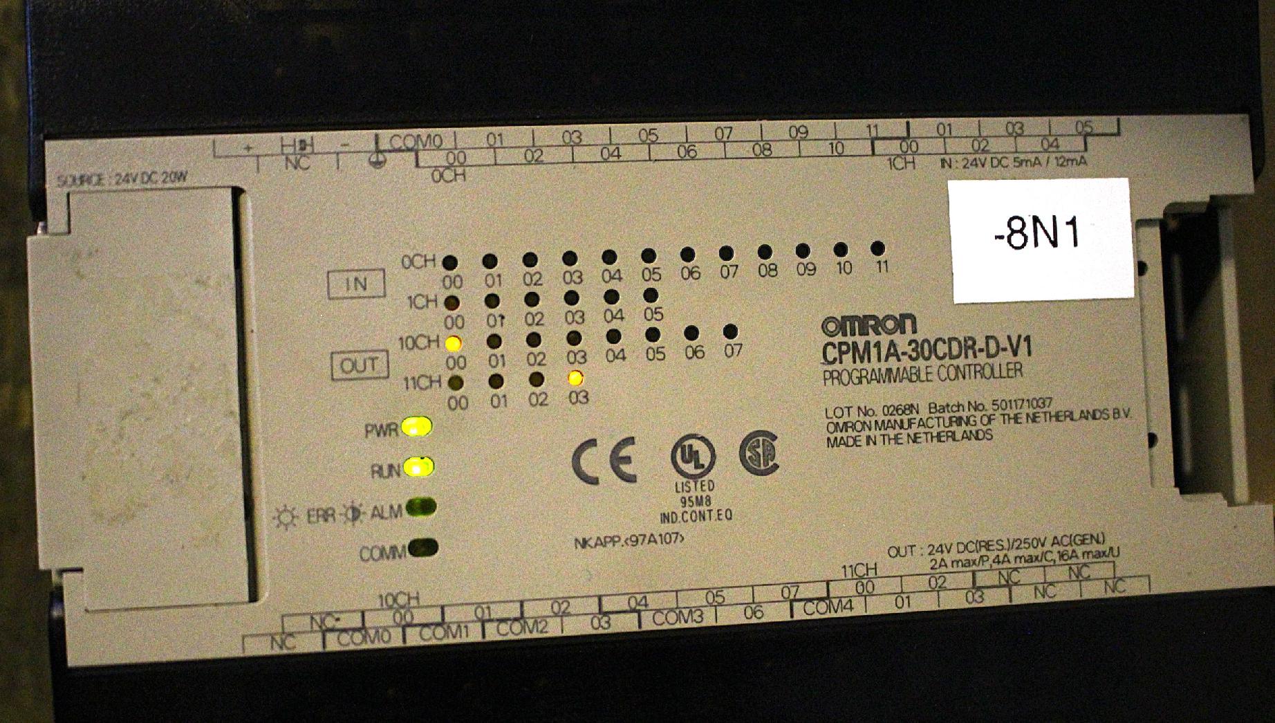 Plc ipari vezérlő programozható vezérlő Omron - 2. kép