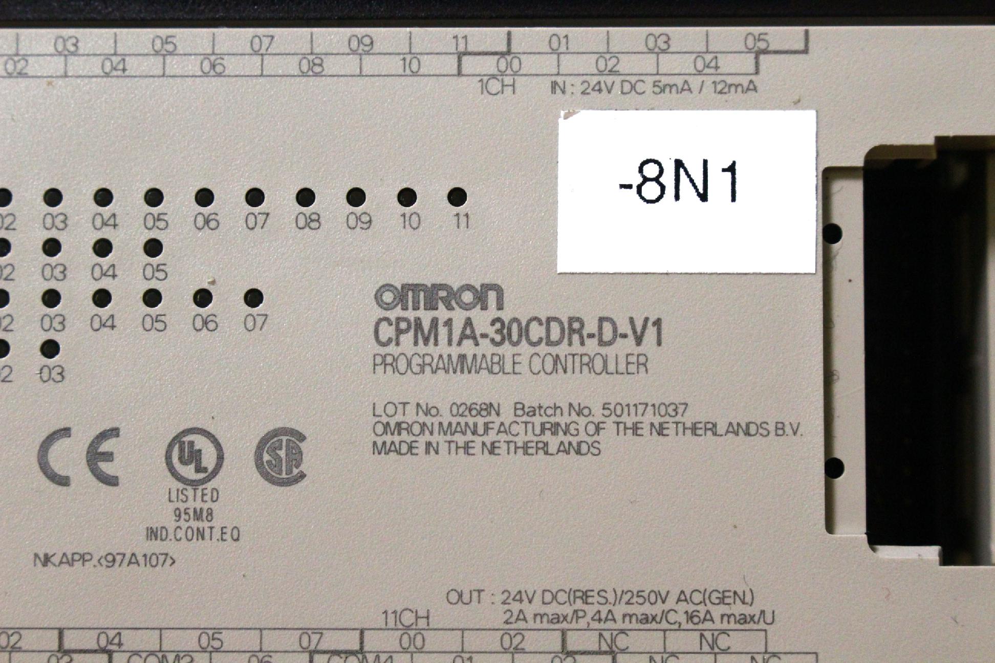 Plc ipari vezérlő programozható vezérlő Omron - 3. kép