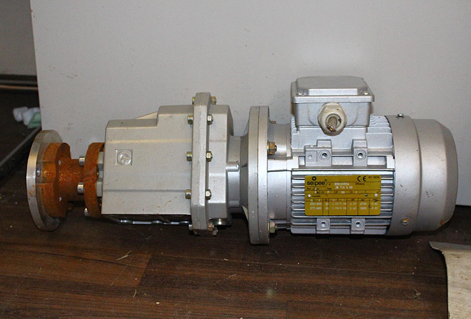 Hajtóműves villanymotor 0,37kw - 4. kép