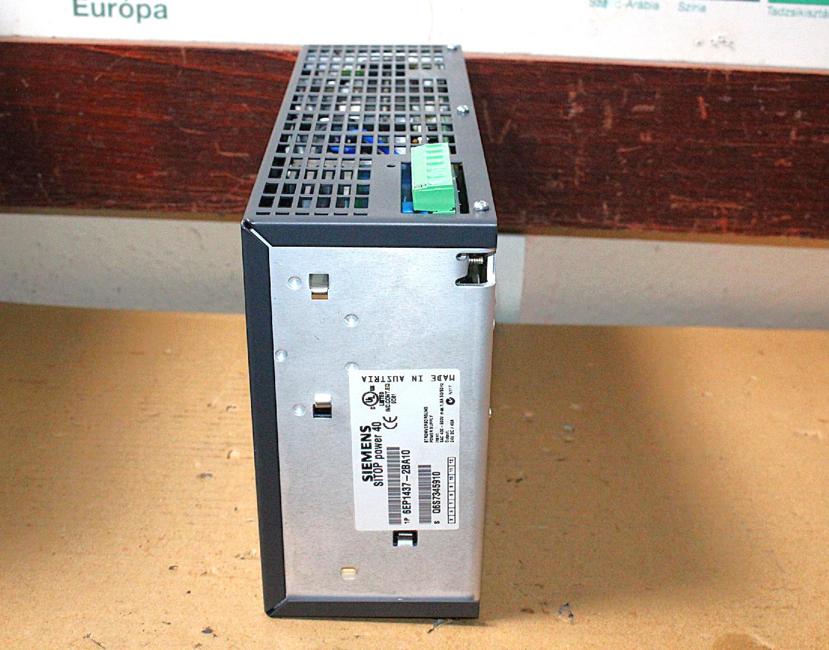 Ipari tápegység 24Vdc 40A 960W új Siemens Sitop - 3. kép