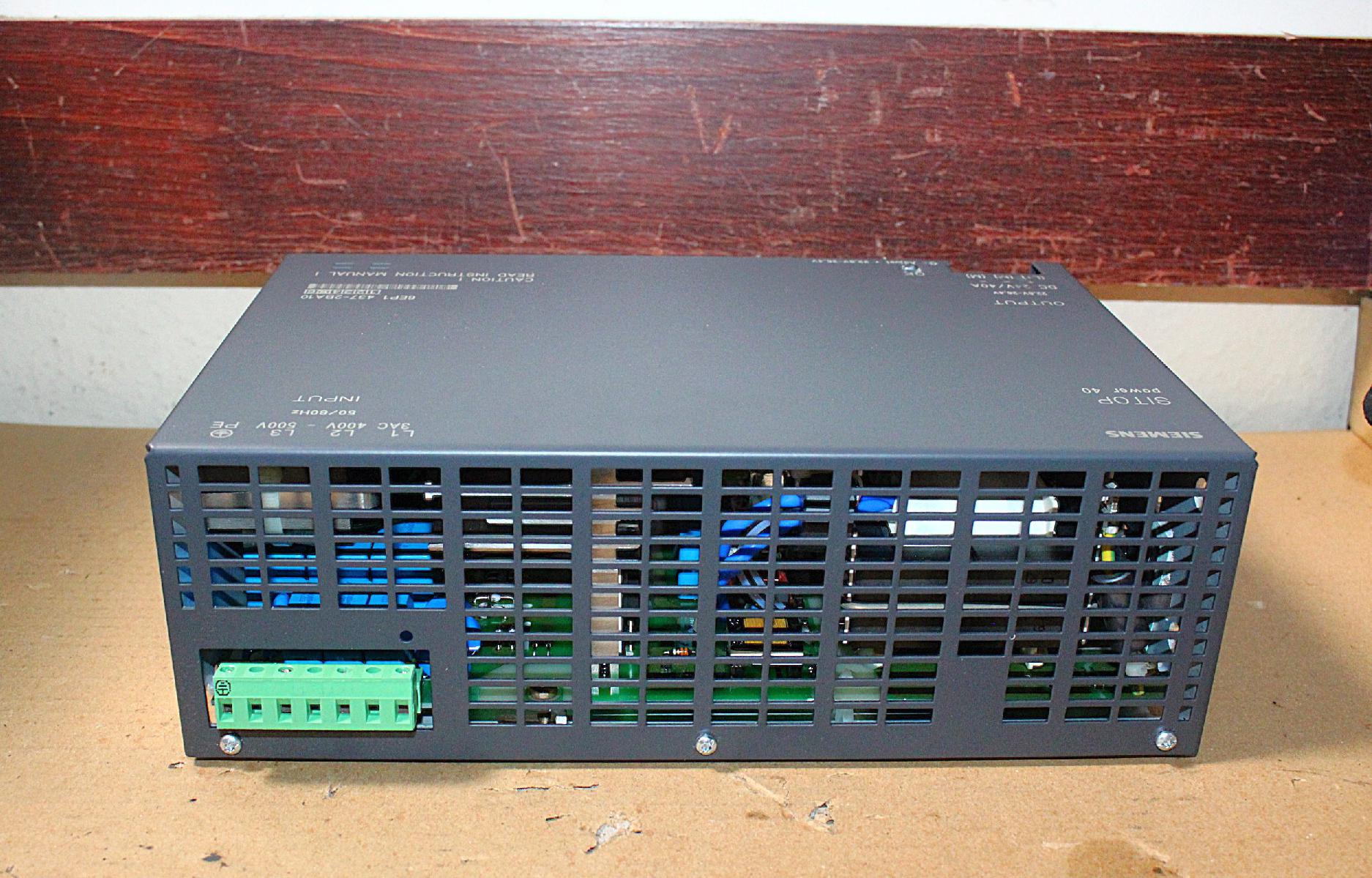 Ipari tápegység 24Vdc 40A 960W új Siemens Sitop - 5. kép