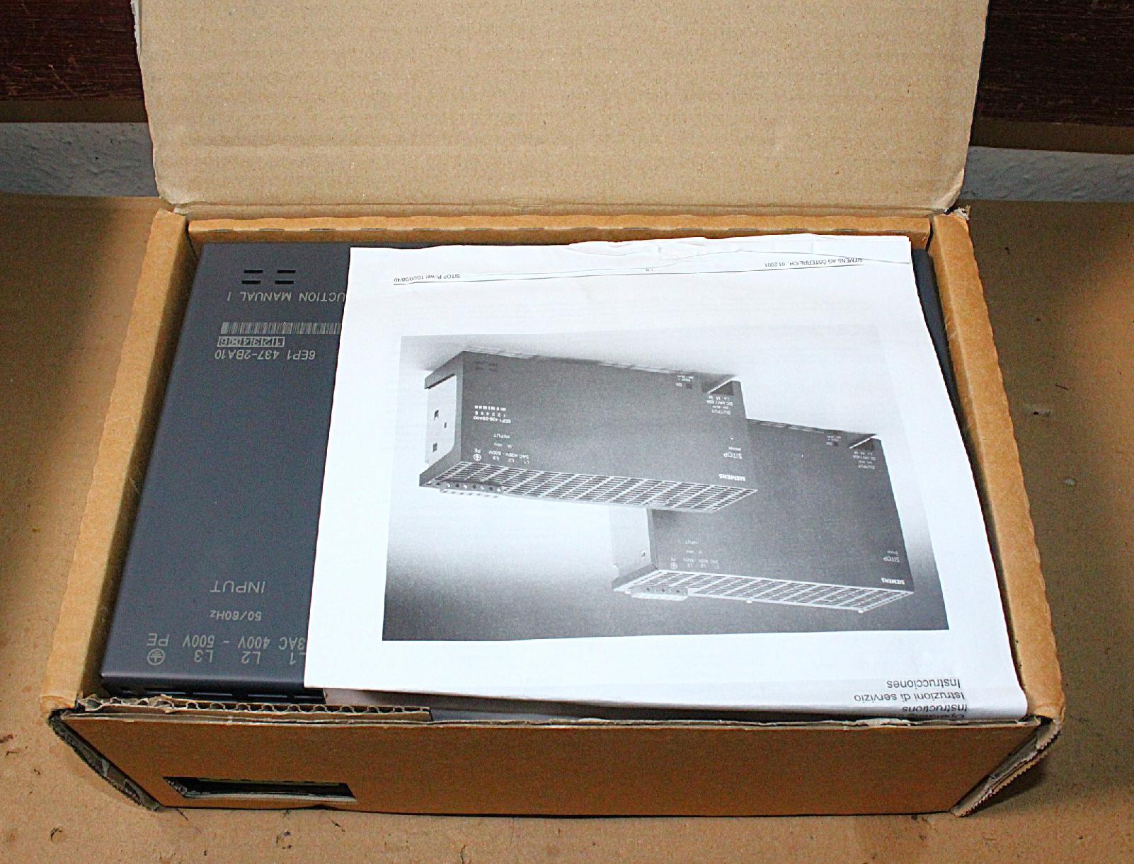 Ipari tápegység 24Vdc 40A 960W új Siemens Sitop - 7. kép