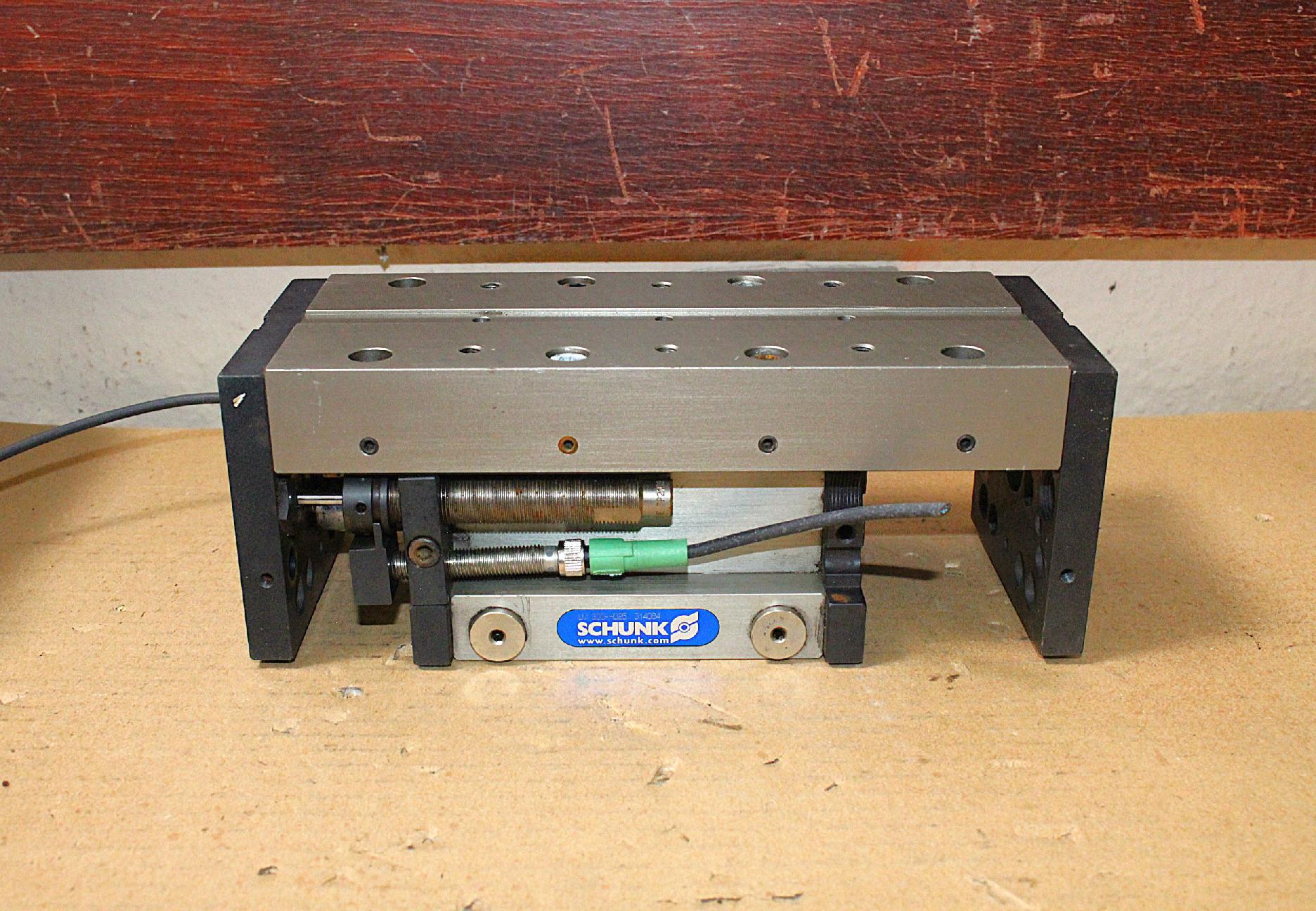 Pneumatikus csúszó egység lineáris mozgatás Schunk - 5. kép