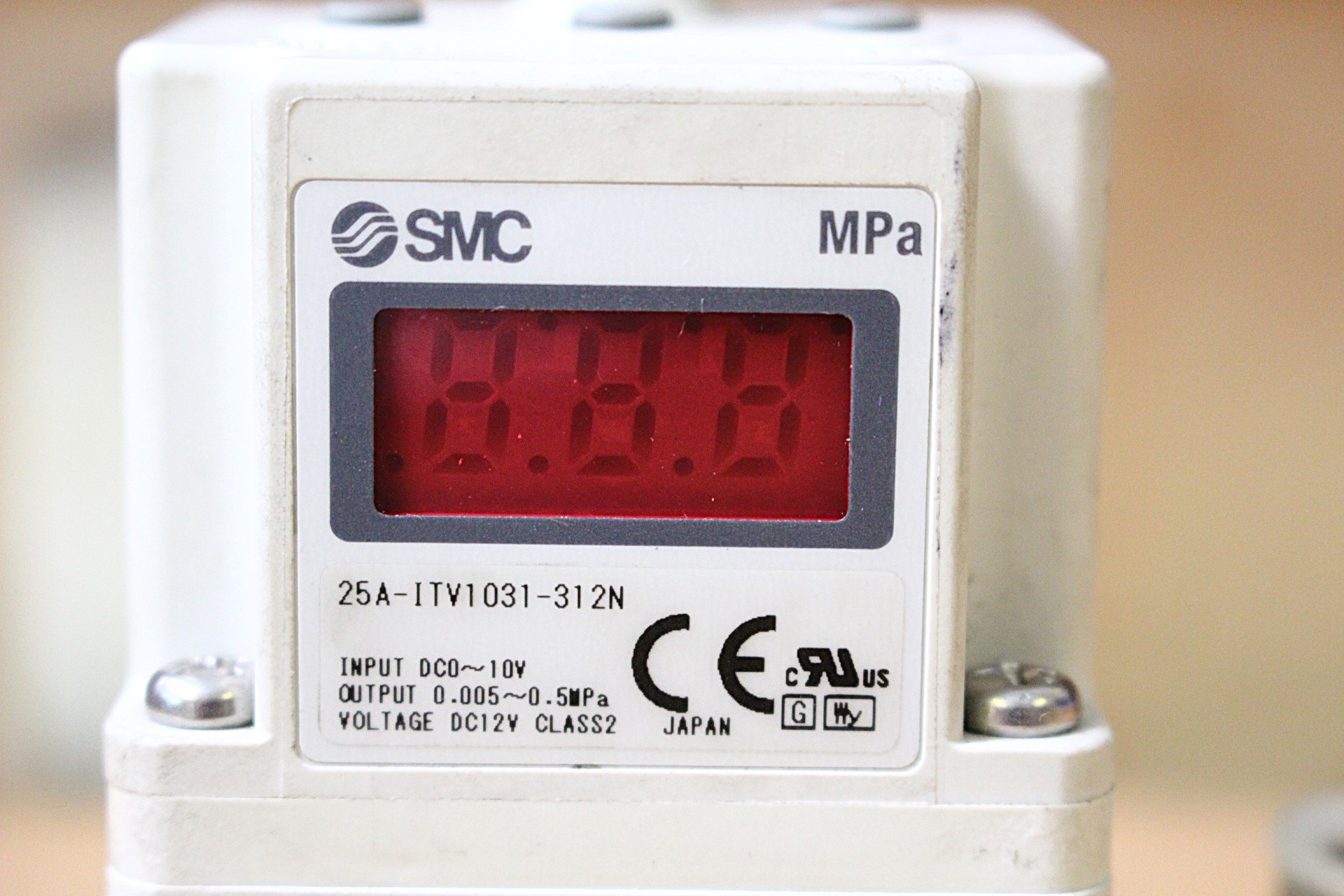 Digitális nyomásszabályzó vezérlő regulátor SMC - 3. kép