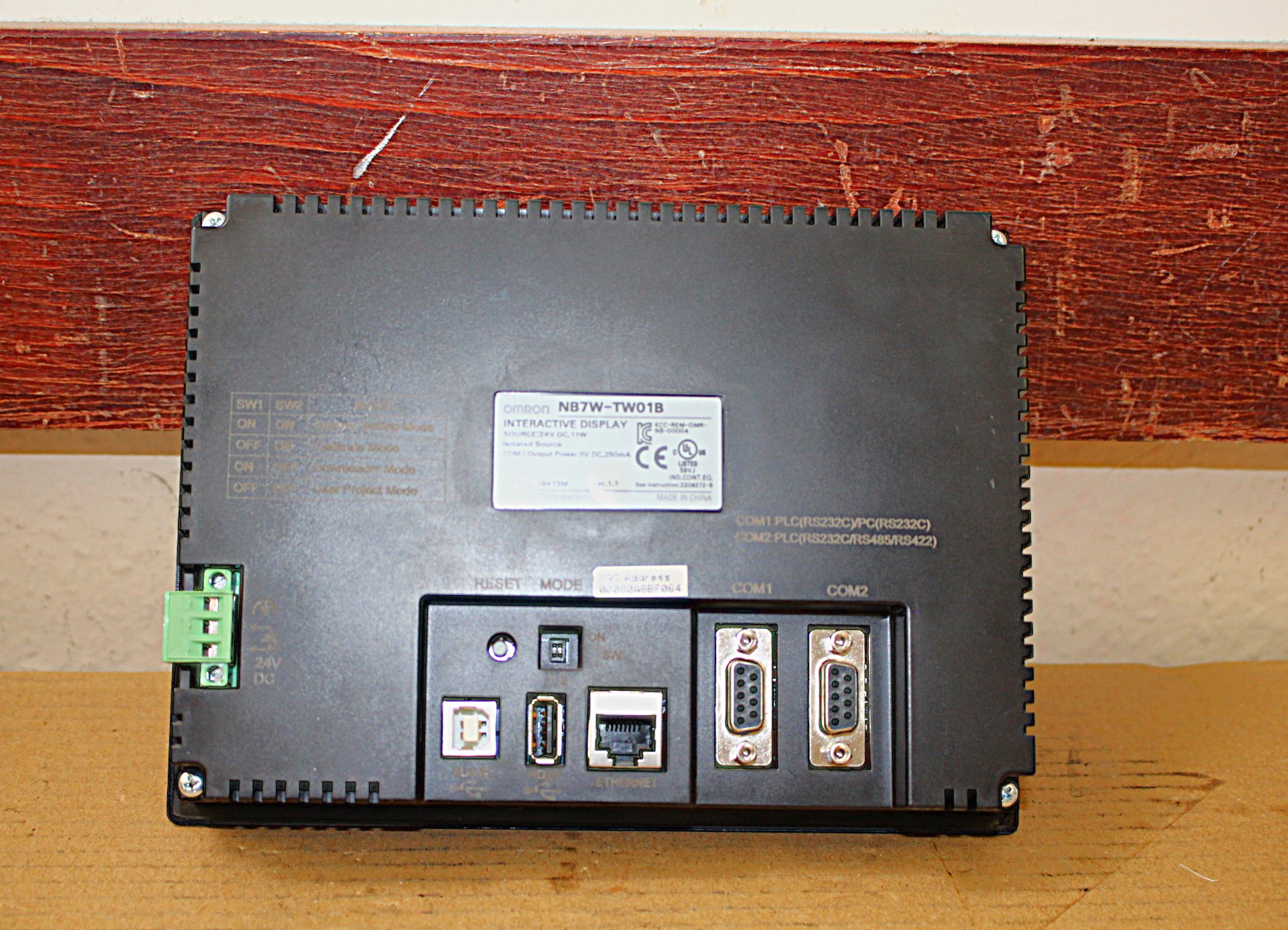 Lcd kijelző kezelő panel operátor panel HMI vezérlő Omron - 3. kép
